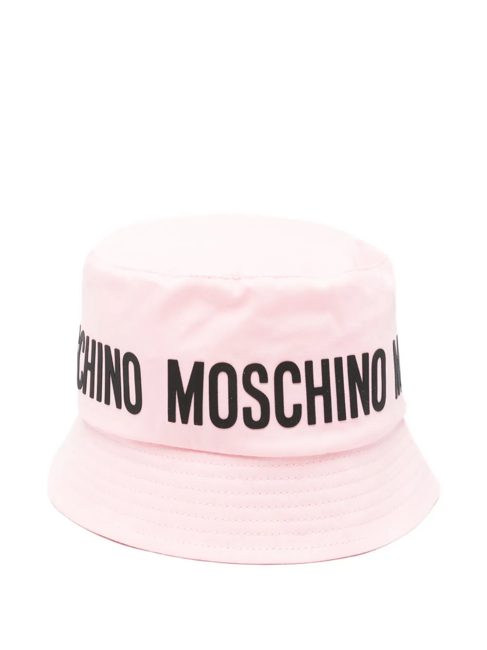 Moschino Kids logo hat - Rosa