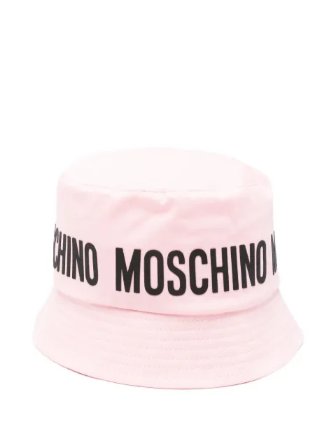 Moschino Kids keps med logotyp