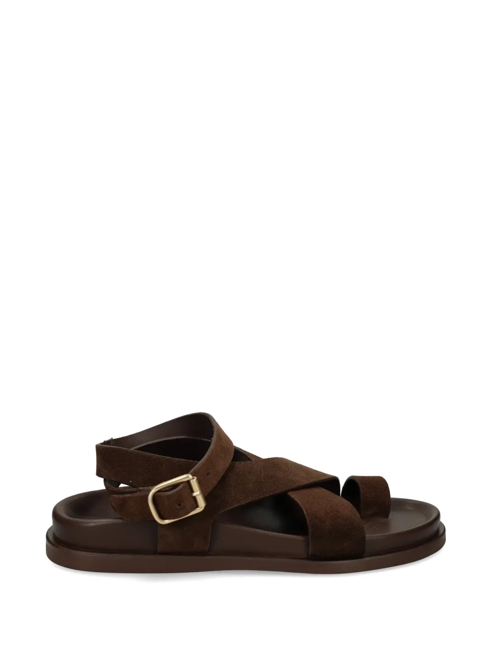 Bibi Lou Suède sandalen Bruin