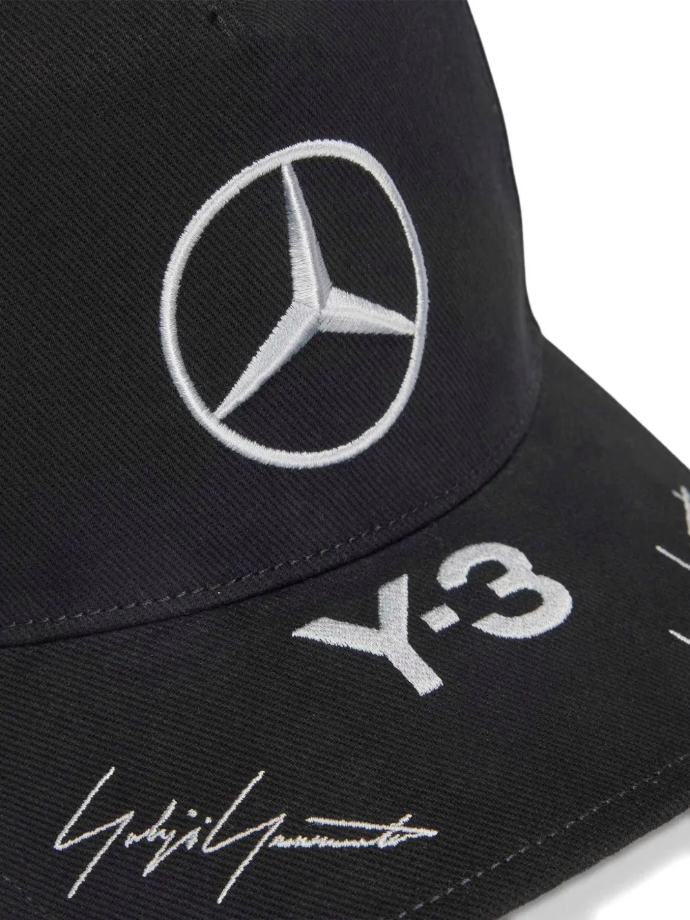  Y-3 X Mercedes Amg Petronas Formula 1 Team Podium Cap - Black 