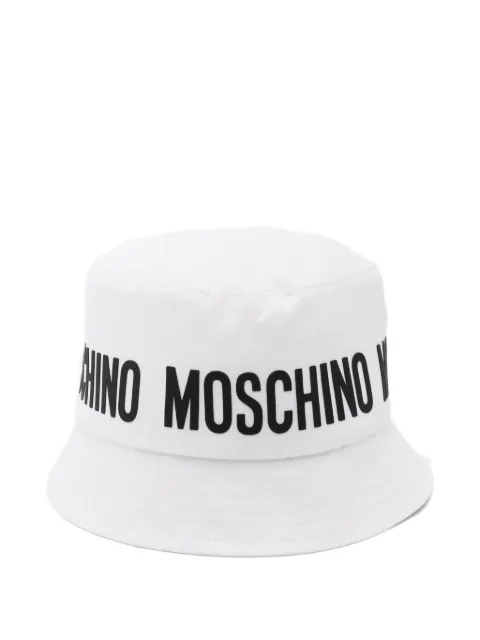 Moschino Kids gorro de pescador con logo