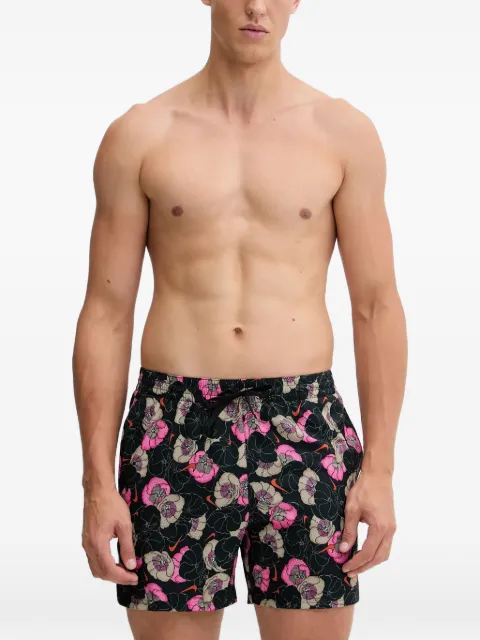 Nike floral-print swim shorts