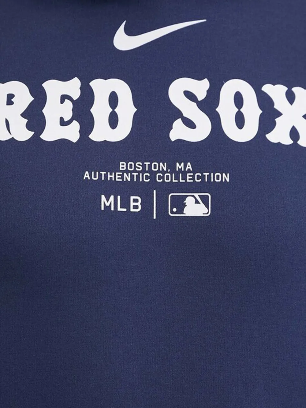 Nike x Boston Red Sox Authentic Collection hoodie Blauw