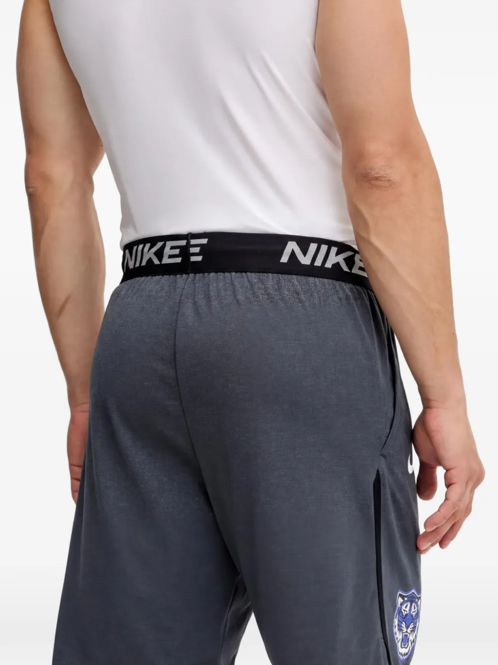 Nike Shorts met logo Grijs