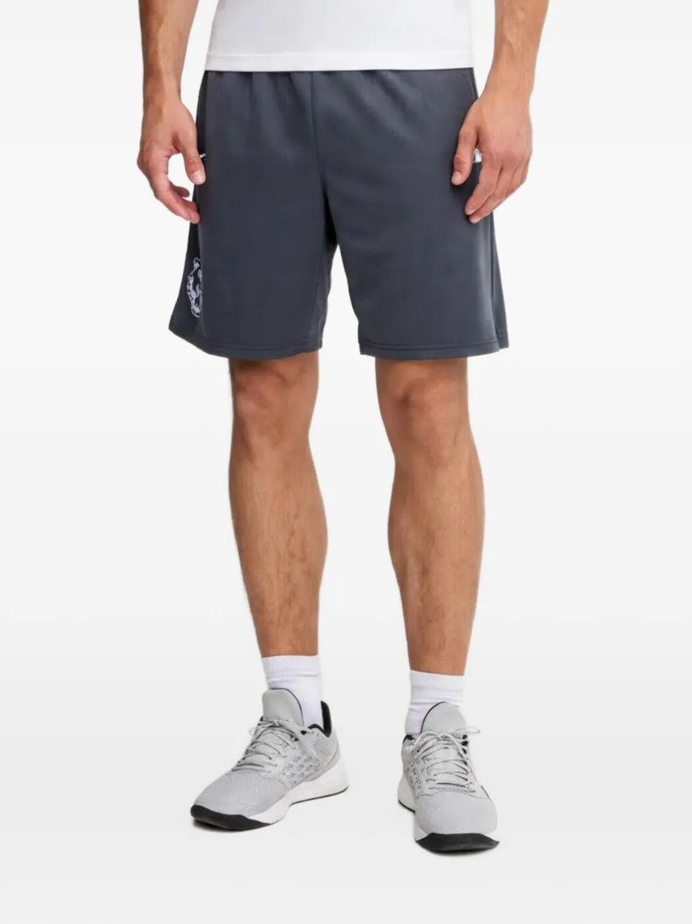 Nike logo shorts - Grigio