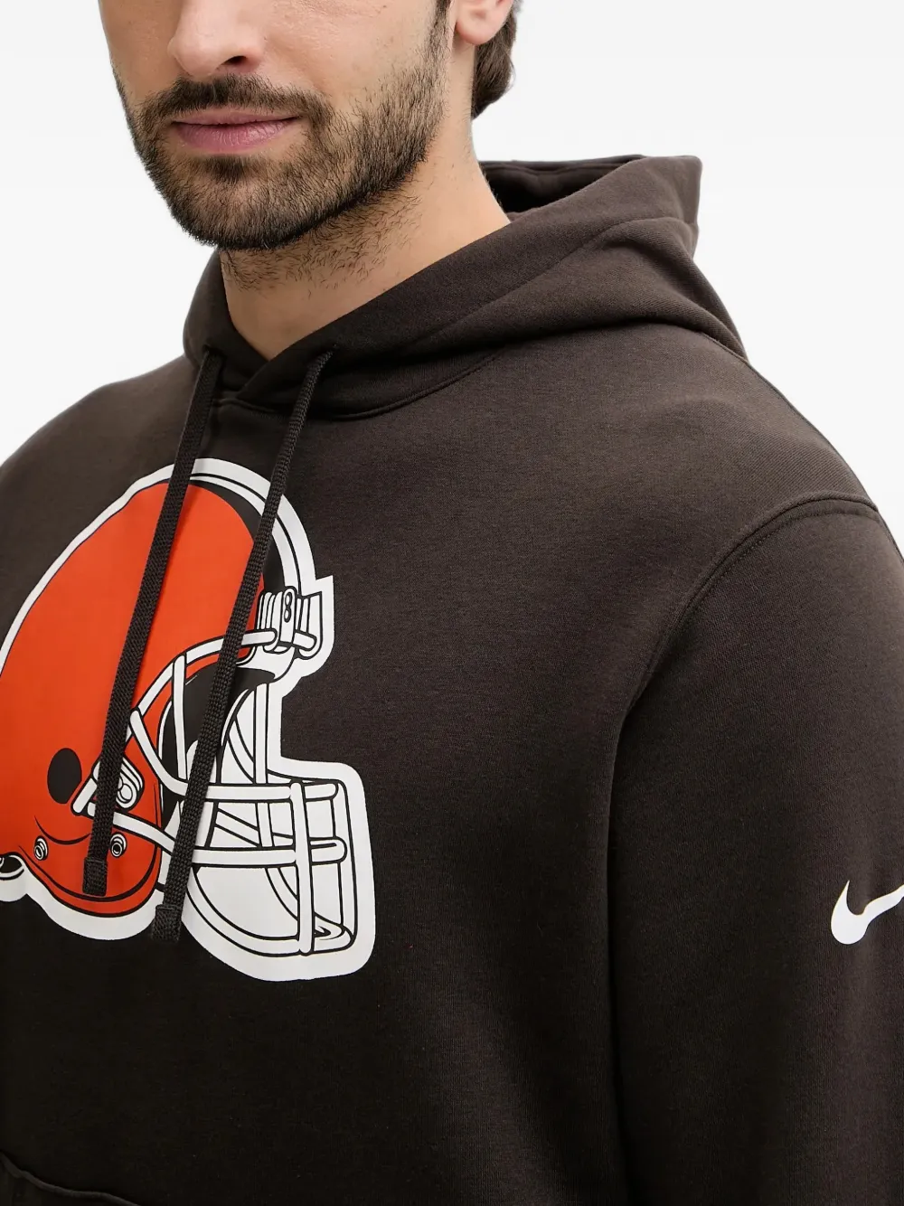 Nike Club Logo drawstring hoodie Bruin