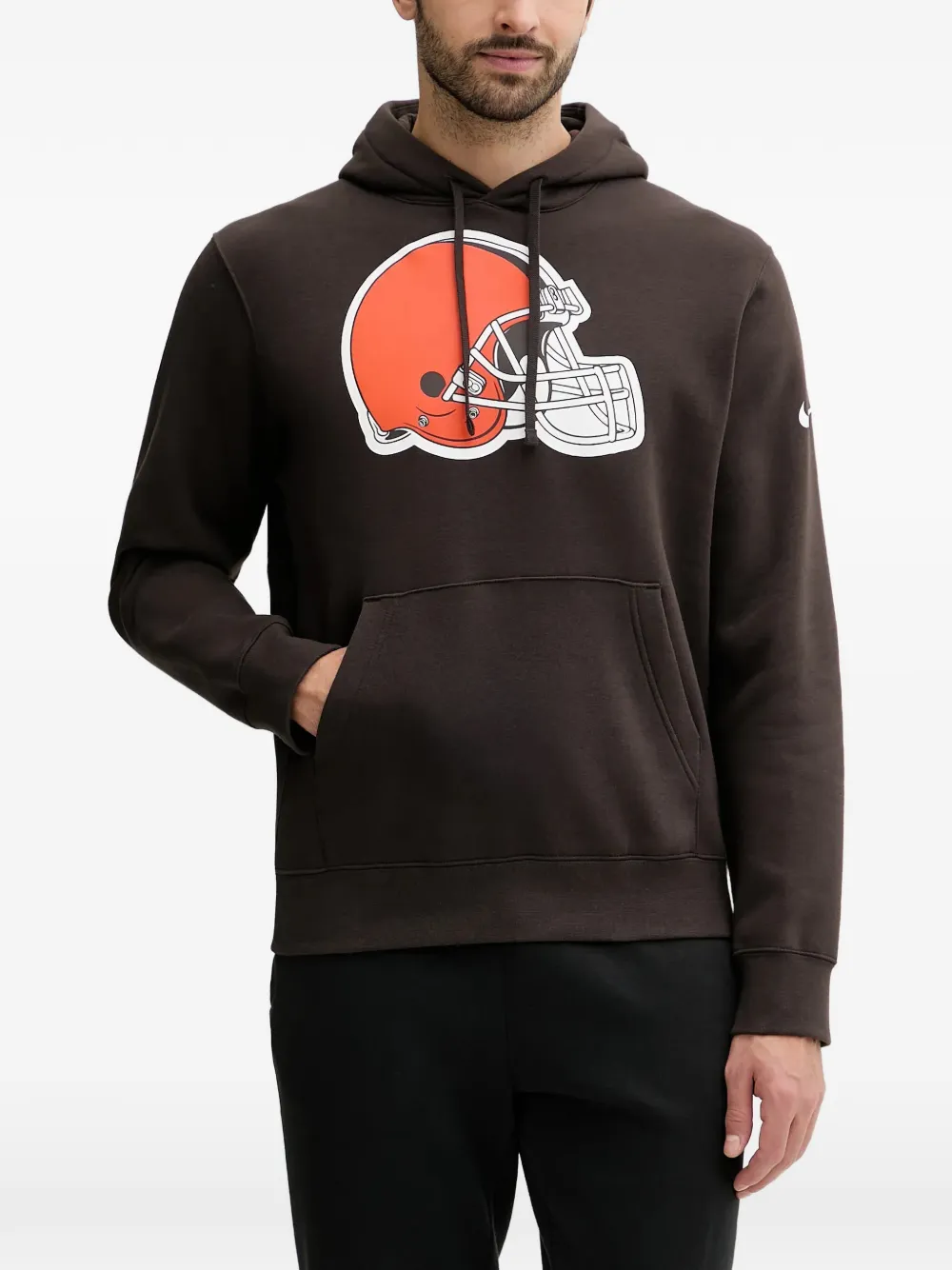 Nike Club Logo drawstring hoodie Bruin