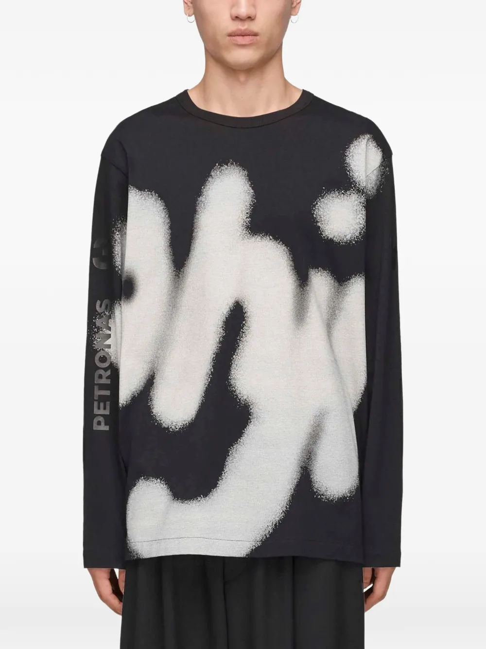 Y-3 x Mercedes AMG Petronas Formula 1 Team Yohji T-shirt Zwart