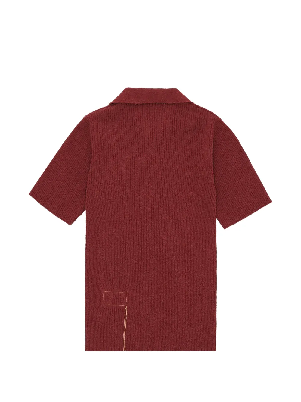 Fortela Camille Polo Top in Red, view 2