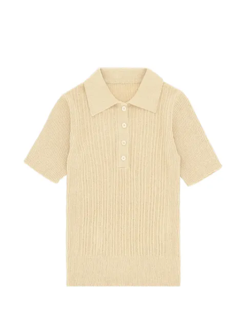 Fortela Camille half-button polo top