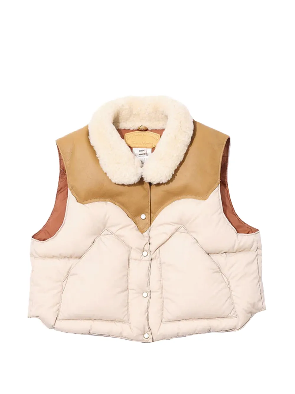 Fortela Anelle pocket gilet - Nude