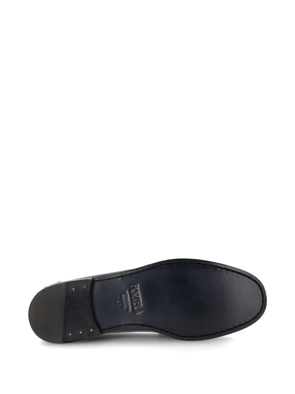 Fortela Valerie leren loafers Zwart