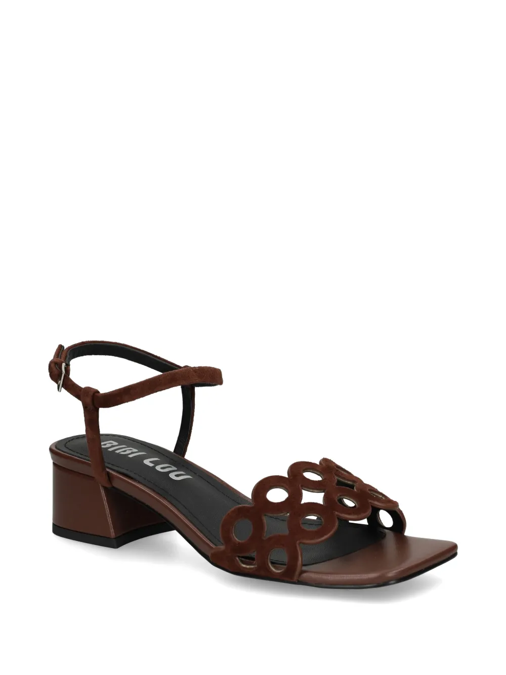Bibi Lou 45 mm Oribu sandalen Bruin