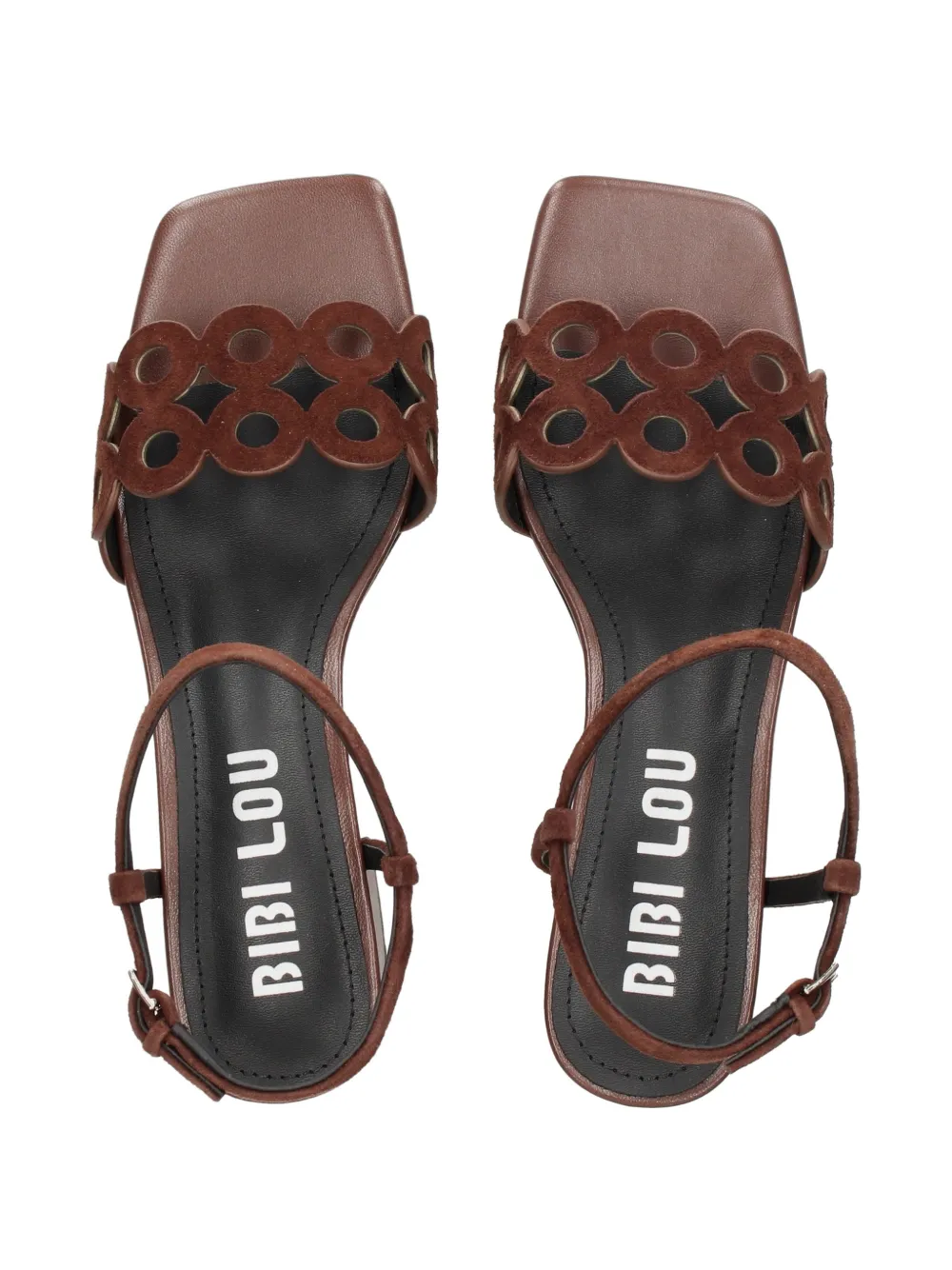 Bibi Lou 45 mm Oribu sandalen Bruin