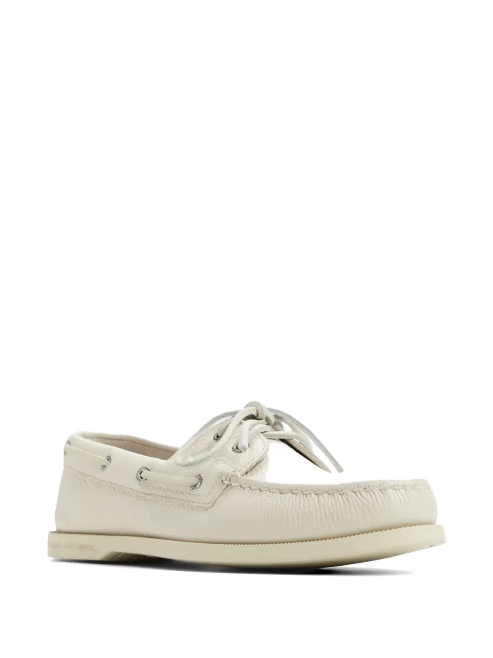 Fortela Sperry leren bootschoenen Wit