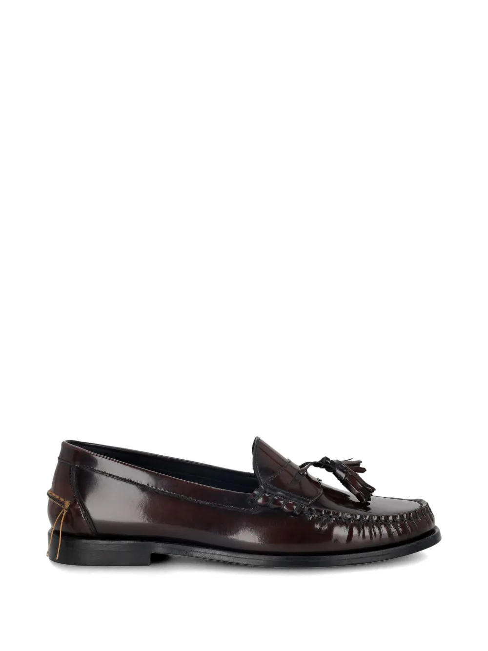 Fortela Sophie tassel leather loafers - Braun
