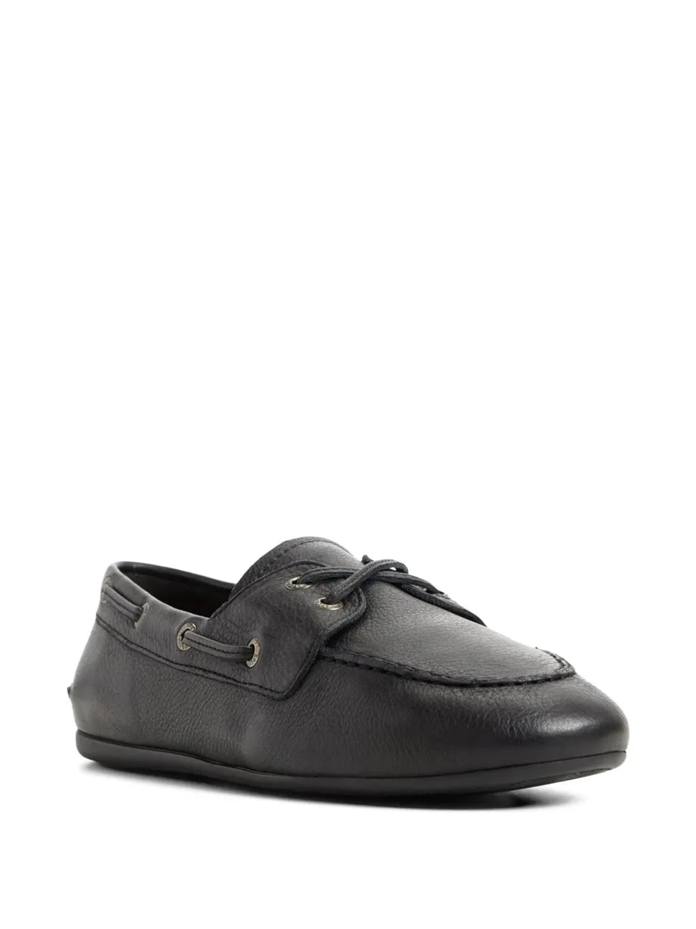 Fortela Sperry leren bootschoenen Zwart