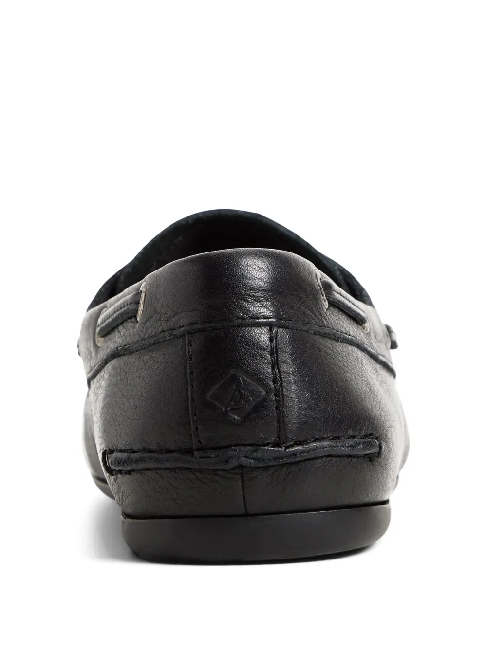 Fortela Sperry leren bootschoenen Zwart
