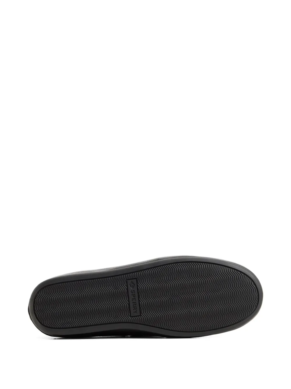 Fortela Sperry leren bootschoenen Zwart