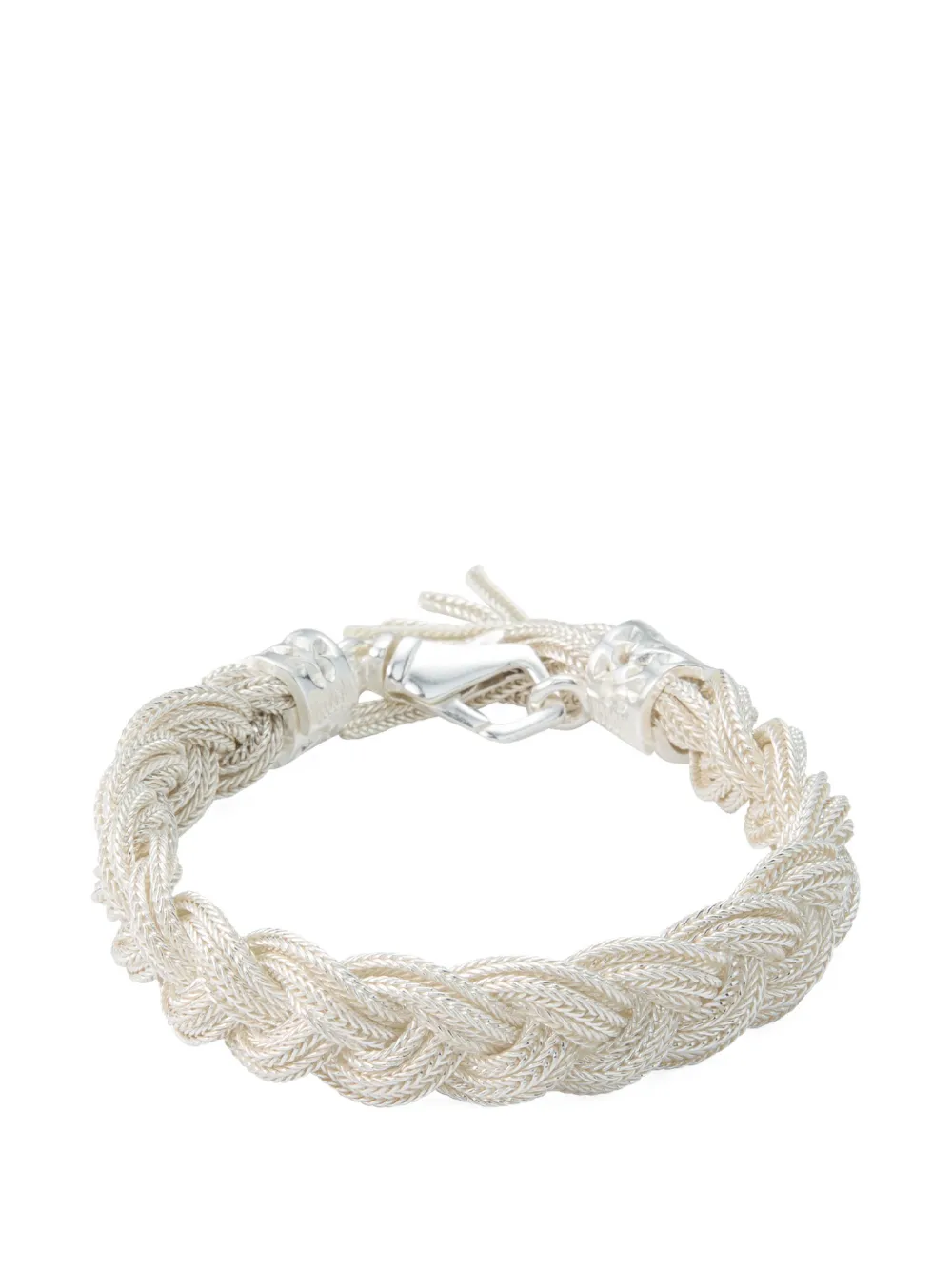 Emanuele Bicocchi Bracciale Ice intrecciato - Argento
