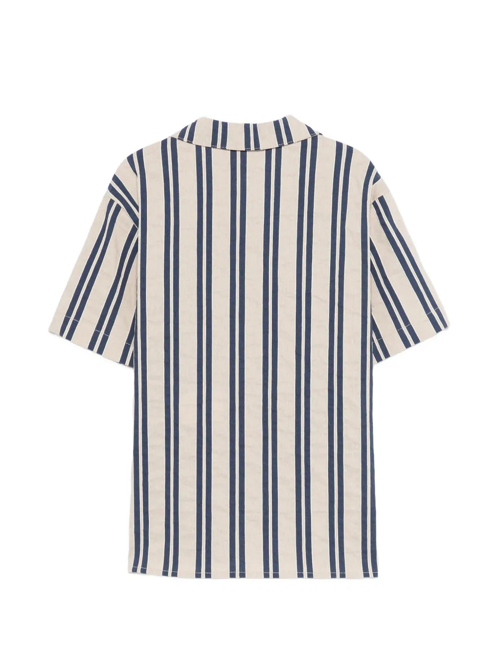  Paolo Pecora Kids Striped Shirt - Neutrals 