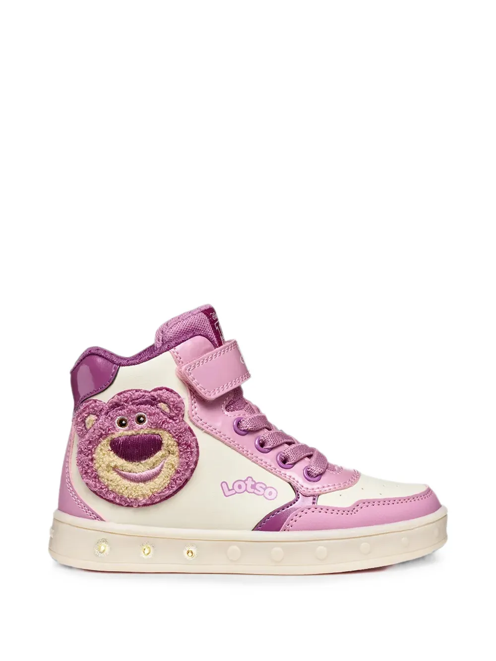 Geox Kids x Toy Story Lotso Skylin high-top sneakers Beige