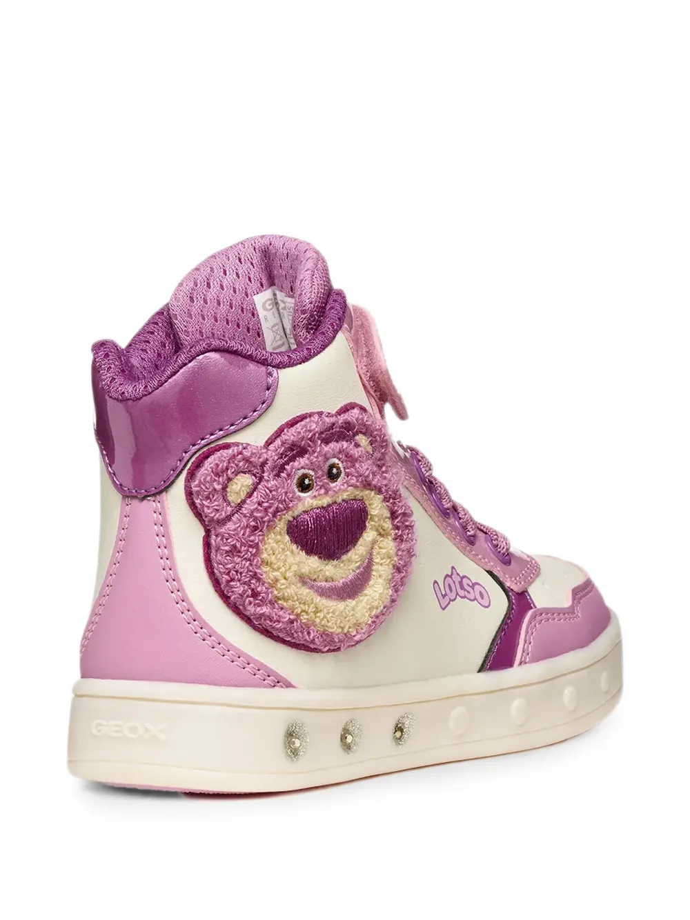 Geox Kids x Toy Story Lotso Skylin high-top sneakers Beige