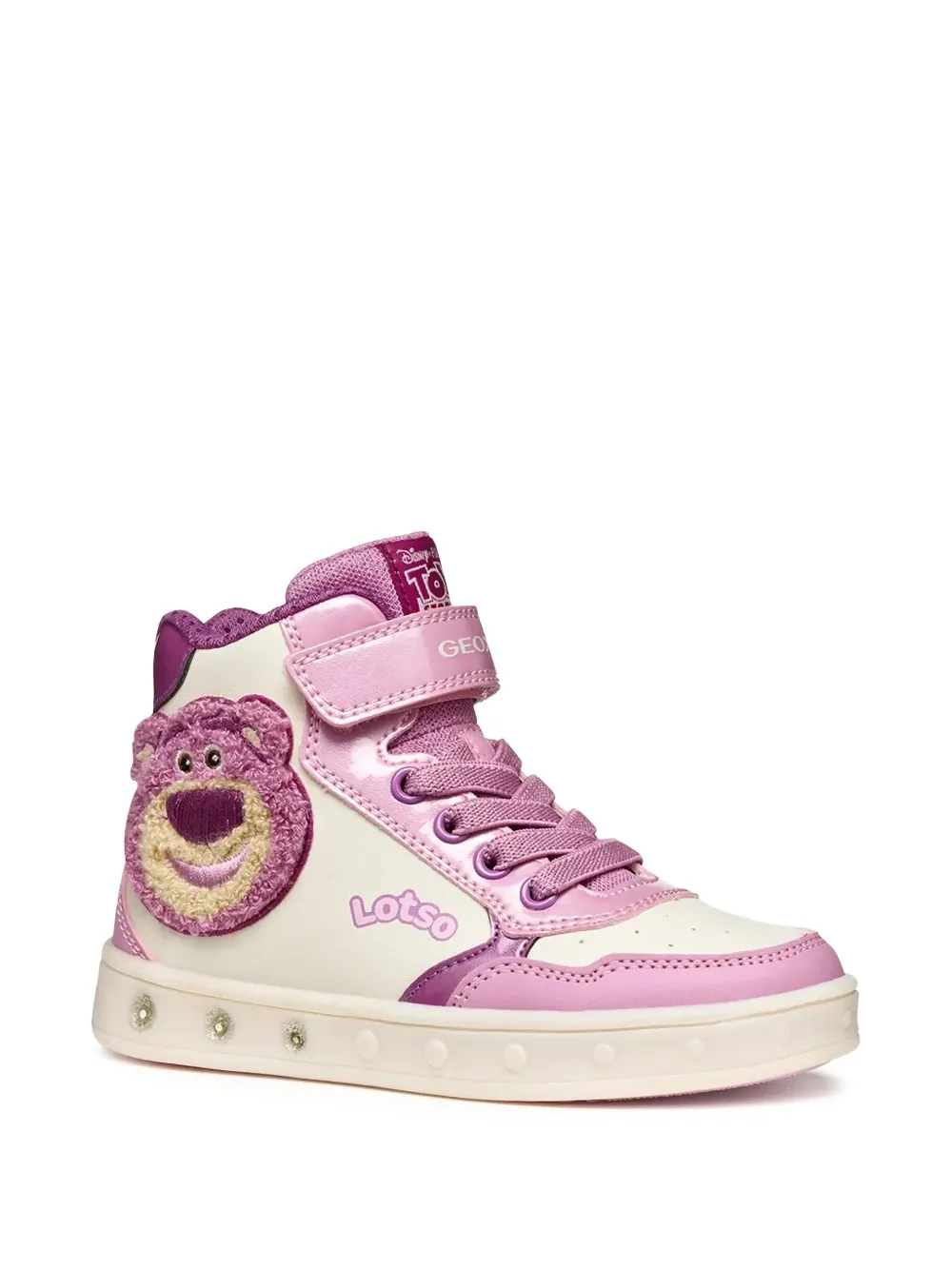 Geox Kids x Toy Story Lotso Skylin high-top sneakers Beige