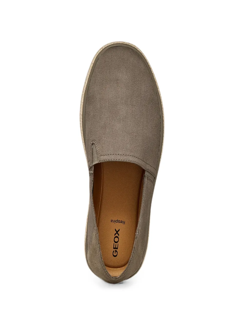 Geox braided-sole espadrilles Grijs