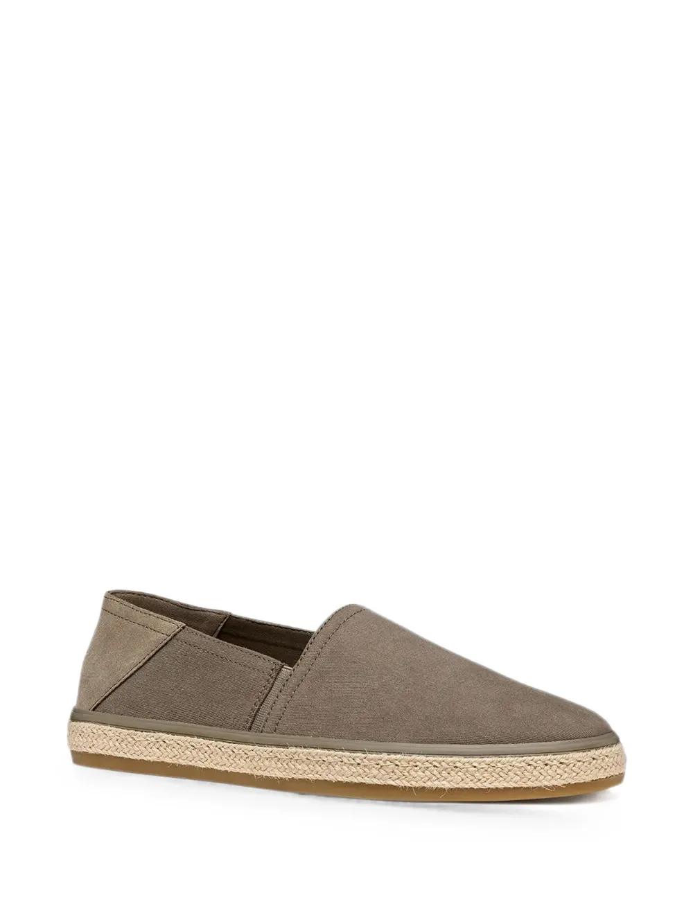 Geox braided-sole espadrilles Grijs