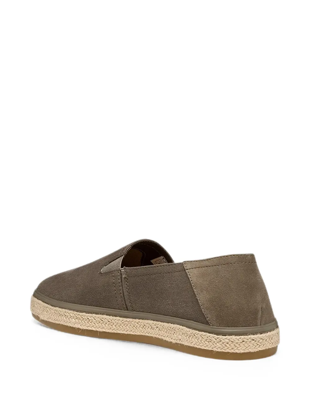 Geox braided-sole espadrilles Grijs