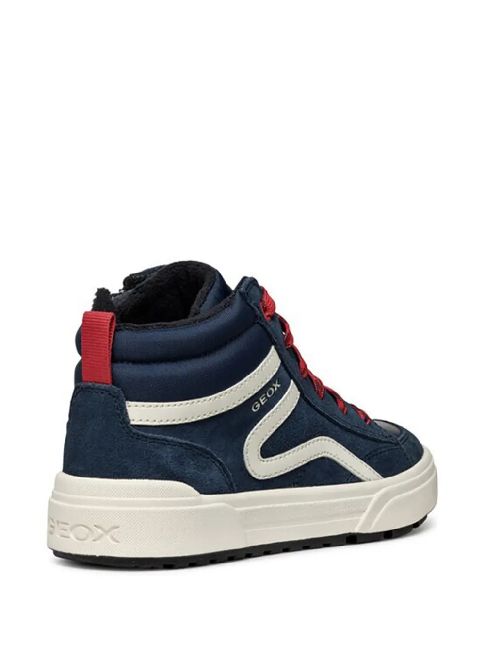Geox Kids Weemble high-top lace-up sneakers Blauw