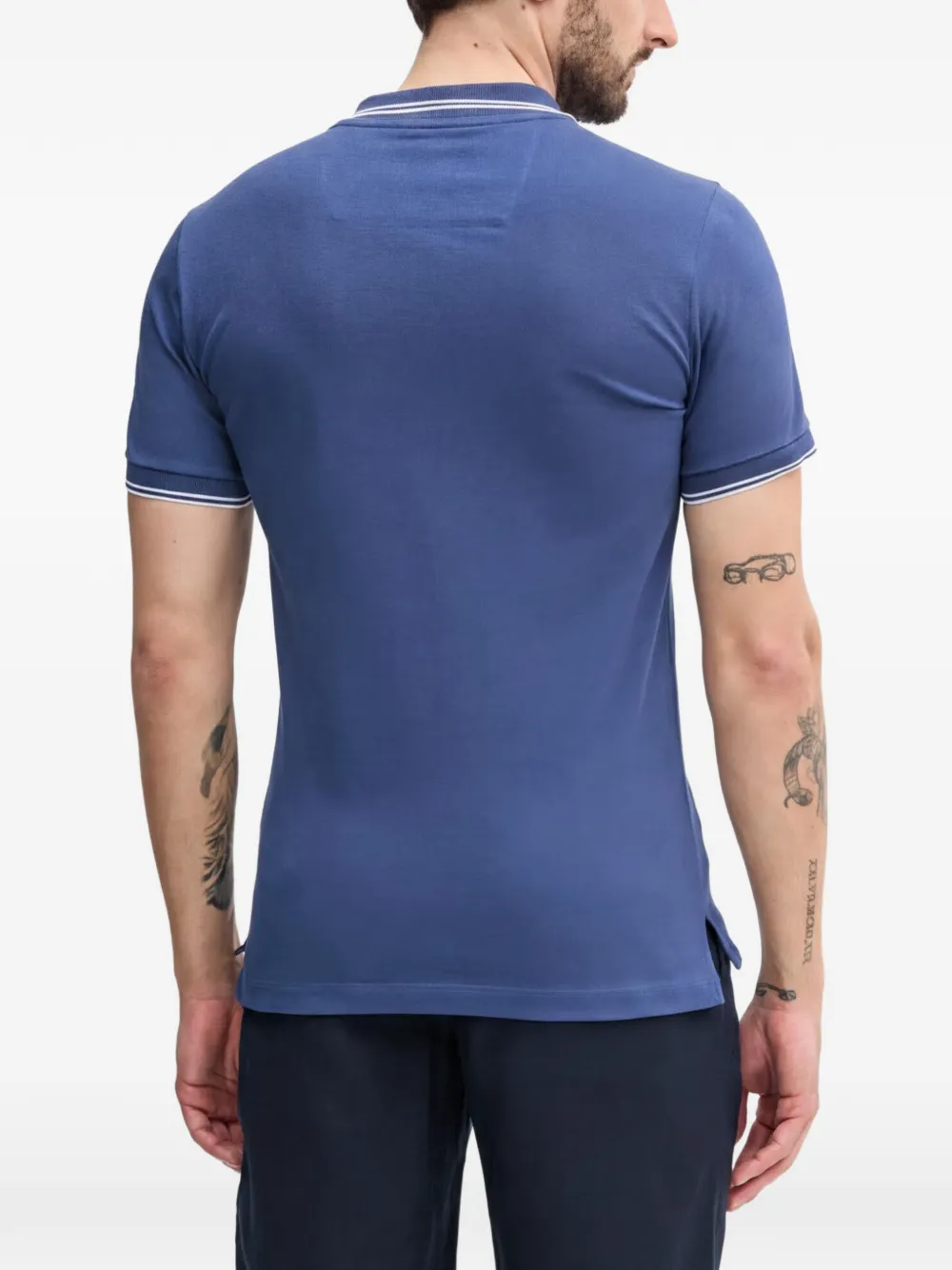 Geox Poloshirt met korte mouwen Blauw