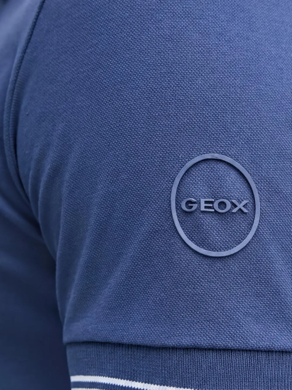 Geox Poloshirt met korte mouwen Blauw