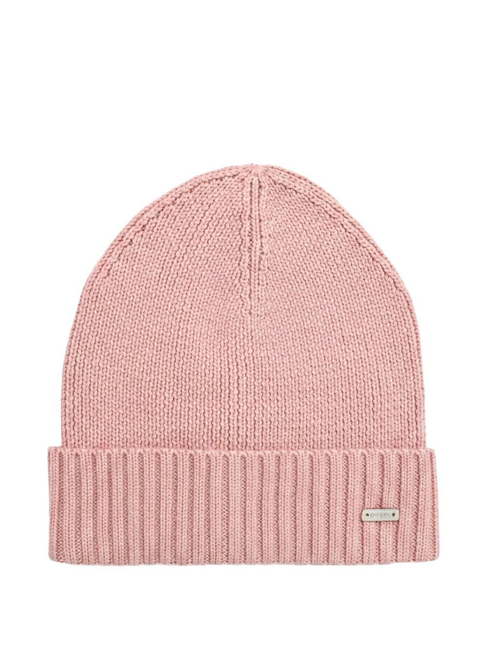 Geox ribbed logo hat - Rosa