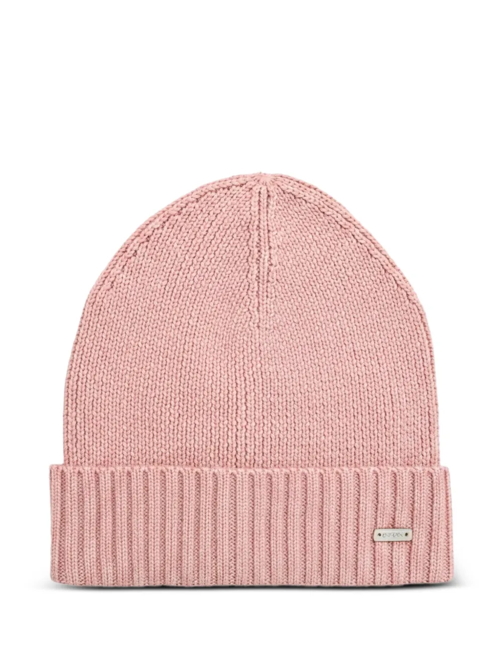Geox ribbed logo hat - Rosa