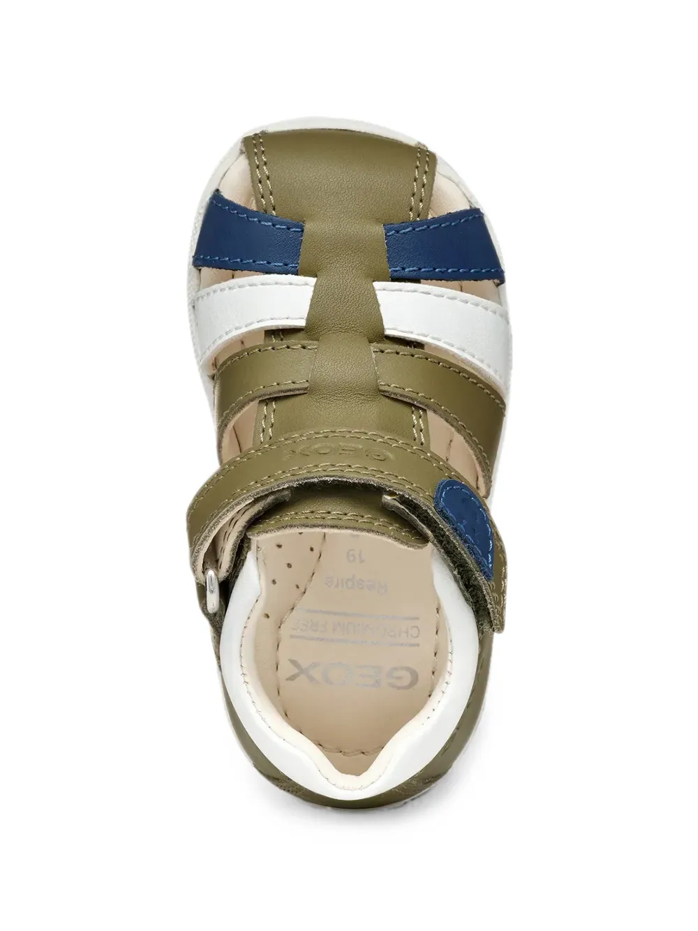 Geox Kids Macchia sandalen met bandje Groen