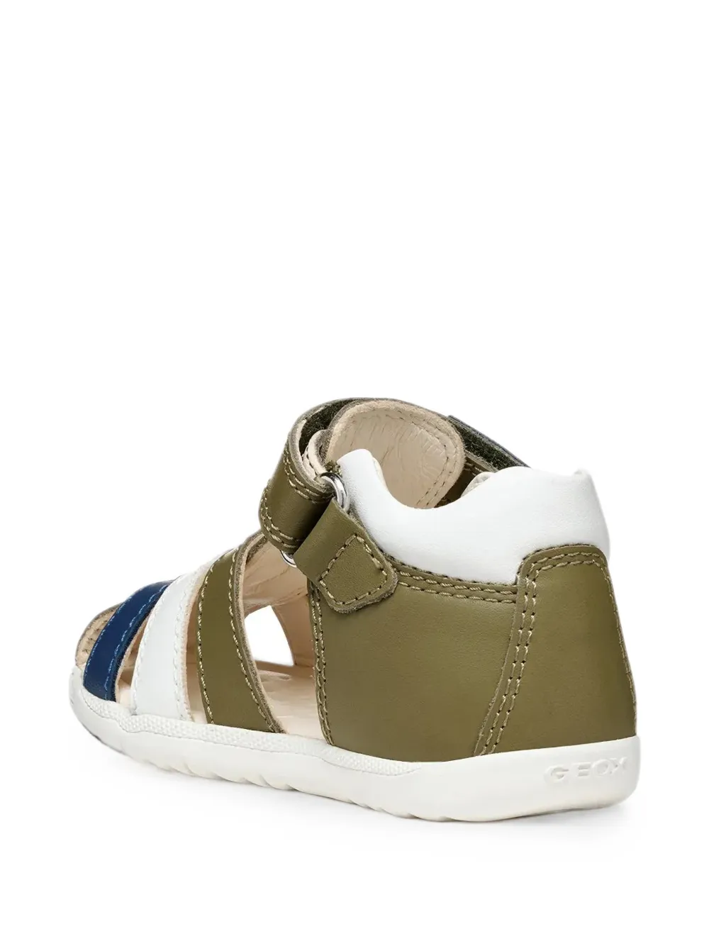 Geox Kids Macchia sandalen met bandje Groen