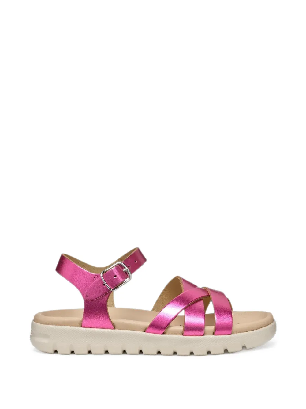 Geox Kids Sandalen met gekruiste bandjes Roze