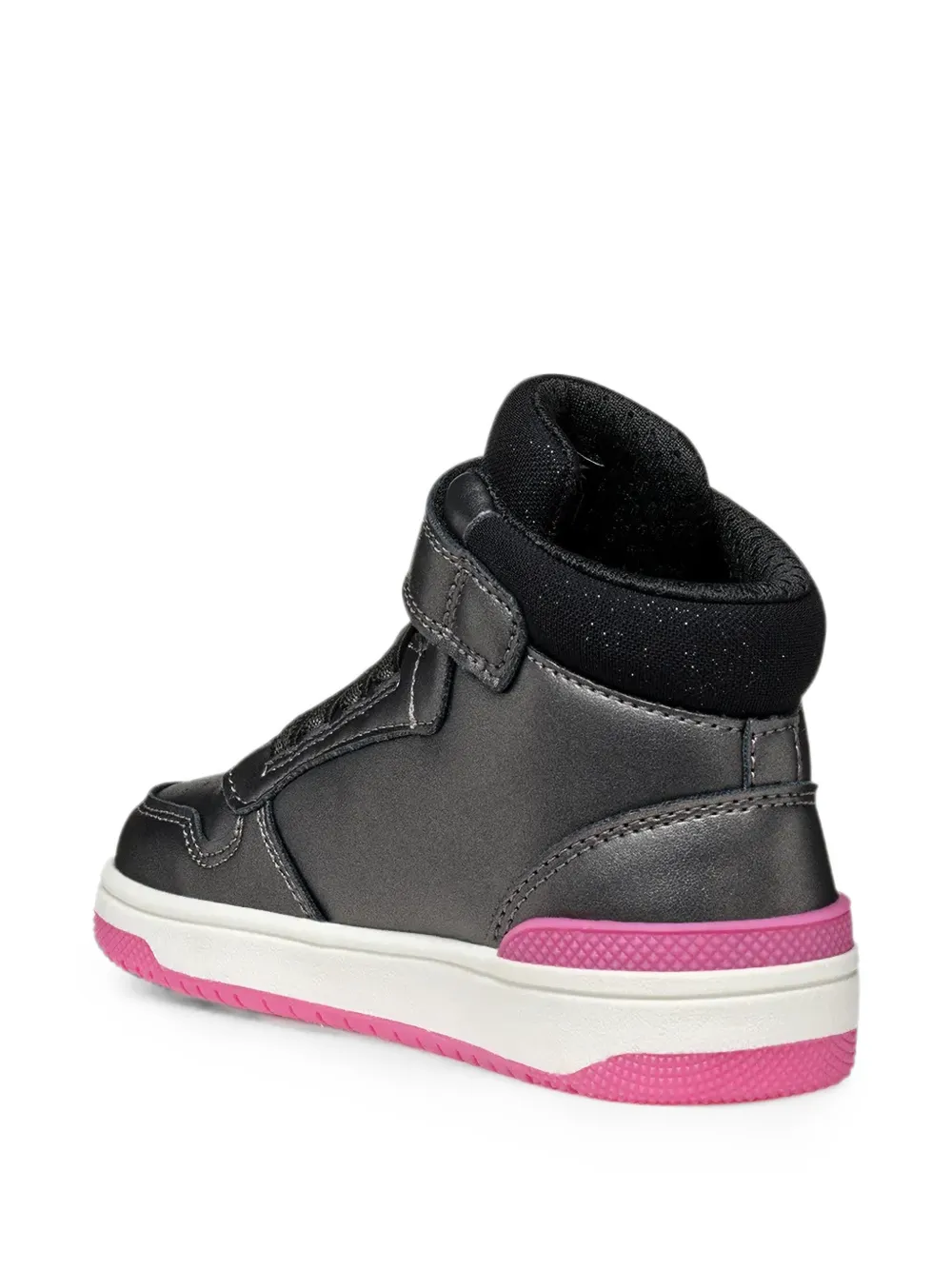 Geox Kids touch-strap sneakers Grijs