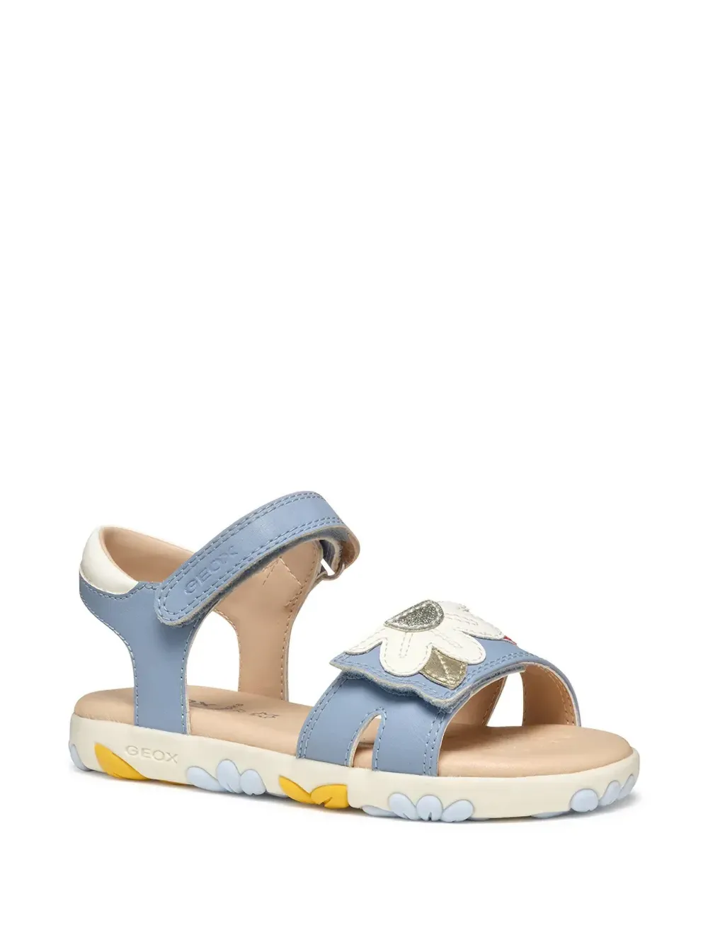 Geox Kids Haiti touch-strap sandals Blauw