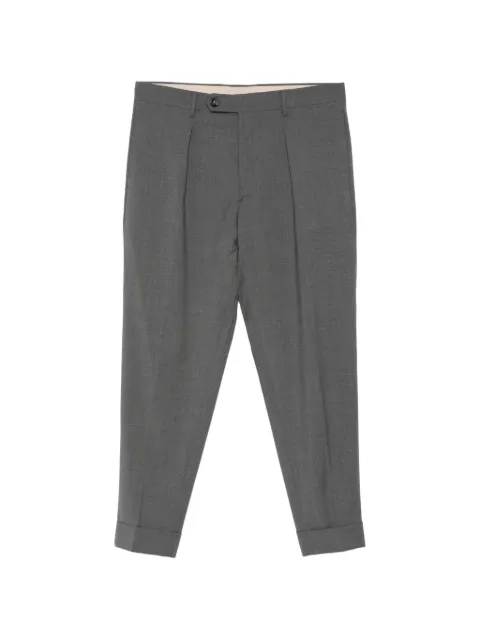 Berwich Chiaia pleated cuffed trousers
