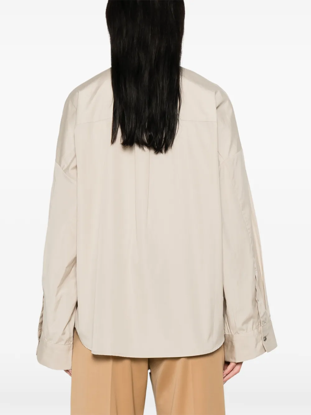 Nine In The Morning Amanda blouse met zak Beige