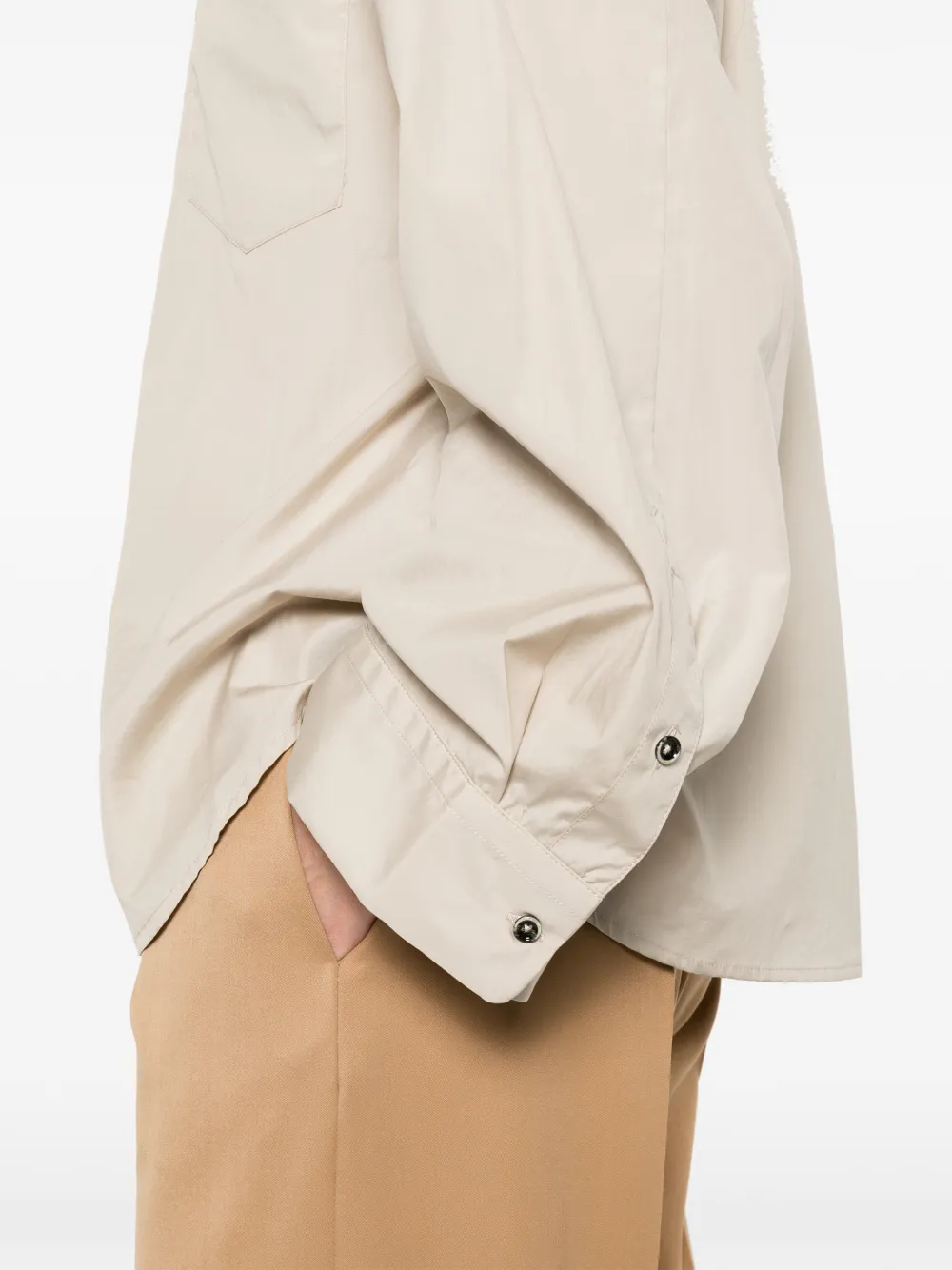 Nine In The Morning Amanda blouse met zak Beige