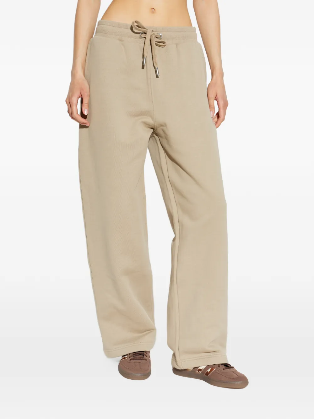 AMI Paris Broek met trekkoord Beige