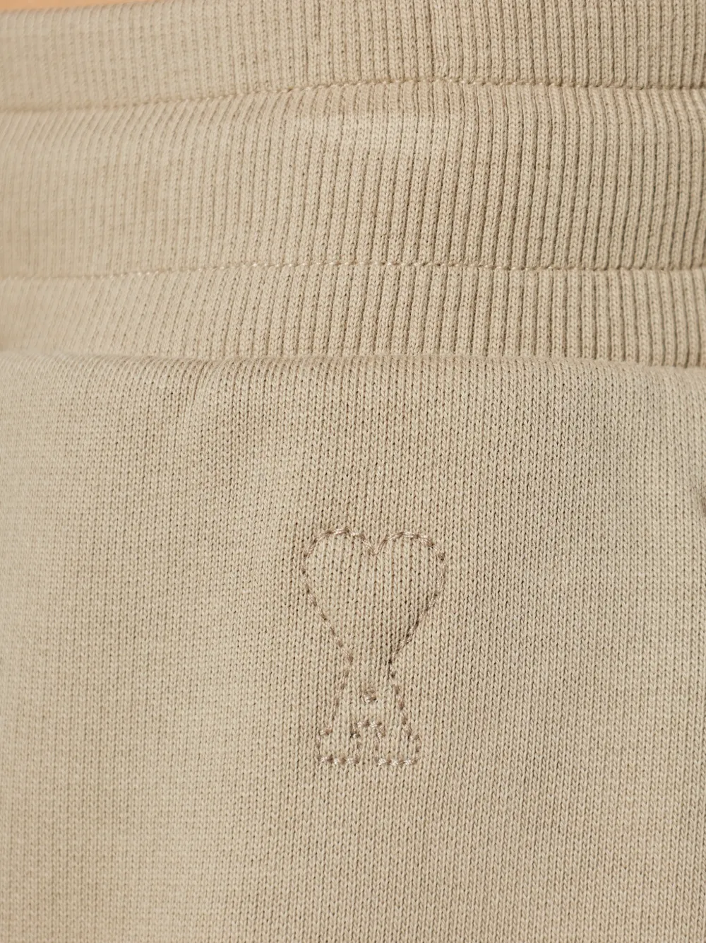 AMI Paris Broek met trekkoord Beige