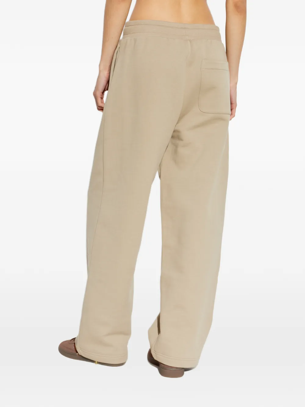 AMI Paris Broek met trekkoord Beige