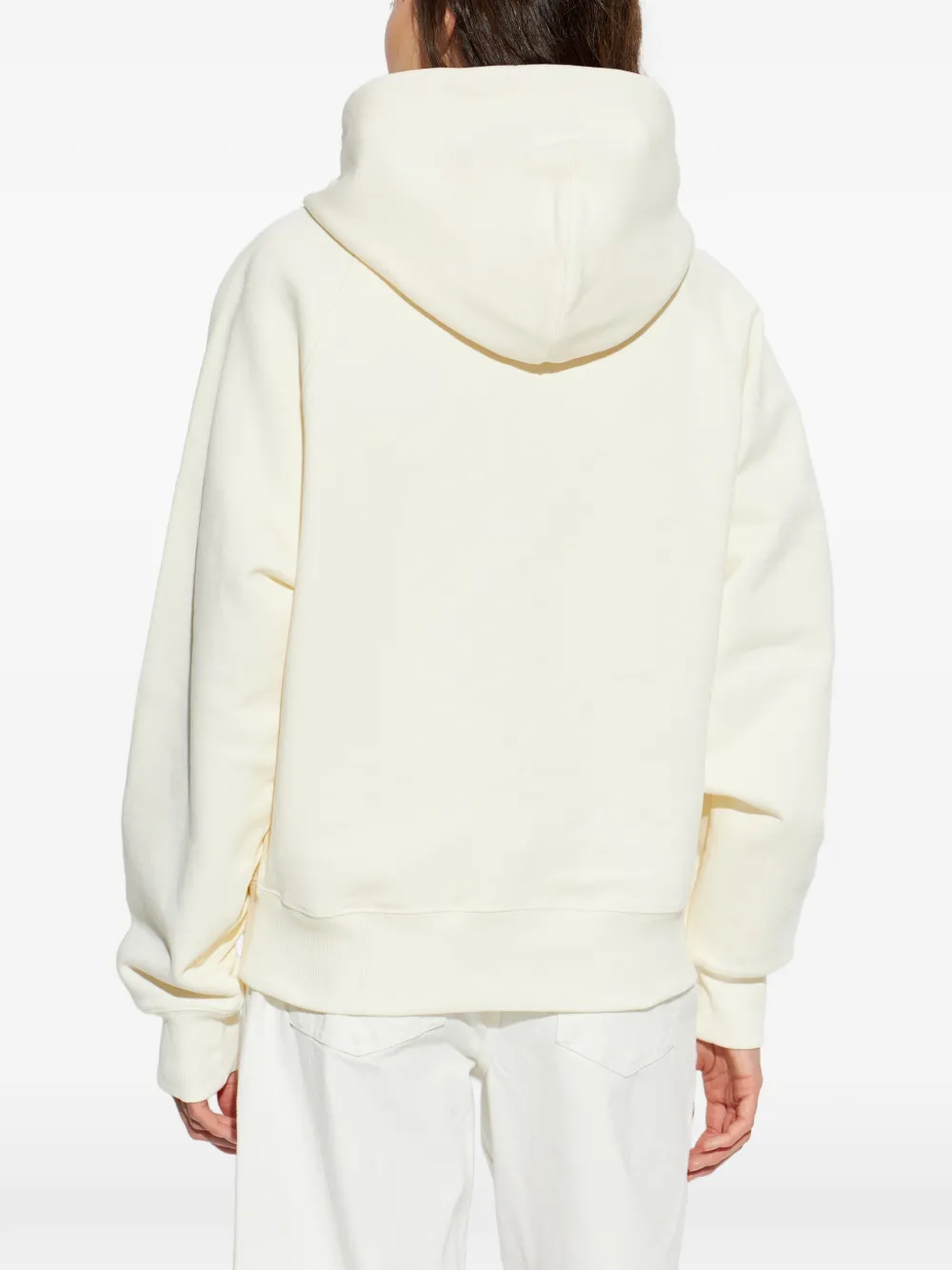AMI Paris Sweater met capuchon Beige