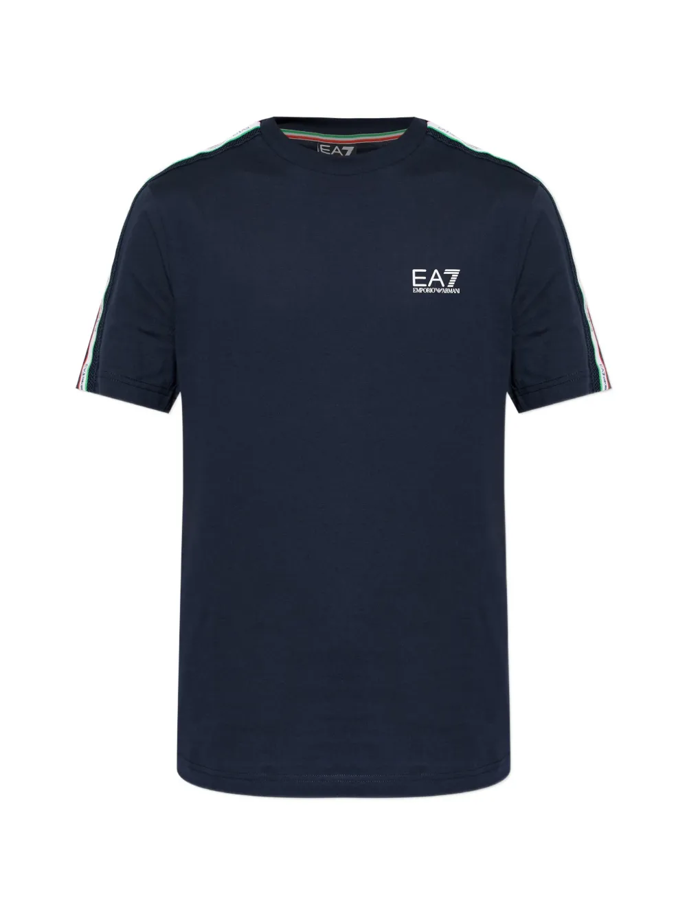 Ea7 Emporio Armani logo T-shirt - Blu