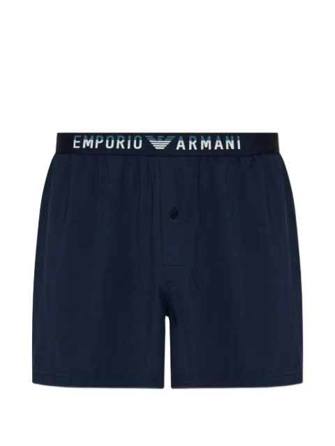 Emporio Armani Boxer con logo in vita